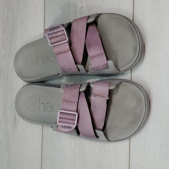 Chaco Women Chillos Slide Outdoor Sandals Flats shoes sz 8 - Picture 4 of 11